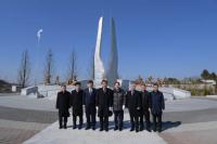 박승춘 국가보훈처장, 영천전투메모리얼파크 사업 현장 방문