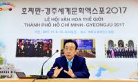 김관용 도지사, 문화엑스포 찾아 현지점검…조직위 직원들 격려