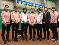 옥천군청 정구팀, 한국실업정구연맹전 단체전 준우승 