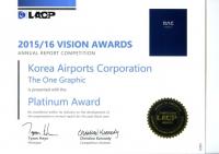 한국공항공사 지속가능경영보고서, 글로벌 종합 1위