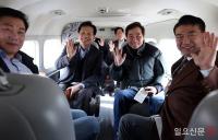 이낙연 전남지사, 여수공항 스카이투어 탑승 체험