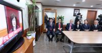자유한국당, 대통령 탄핵 선고 생방송 시청