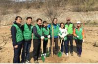 대구시-(사)푸른대구가꾸기시민모임, 금호강 산수유 1100그루 식재