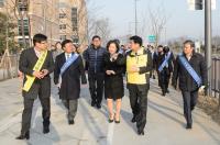 이춘희 세종시장, 새학기 통학로 점검