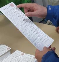 세종시선관위, 투표용지 인쇄 완료...철통보안 돌입