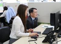  천홍욱 관세청장, 고객지원센터 방문 