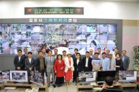 김포시, CCTV 통합관제 `스마토피아센터`언론인 브리핑 
