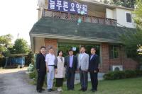 김포시의회, 노인복지시설 방문...생필품 전달 