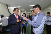 이승훈 청주시장 중소기업 현장 경제 행보