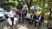 청주시의회 도시건설위 4명의원 중부고속도로 전용IC 현장 활동