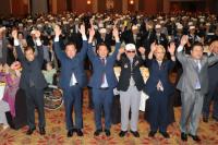 6.25전쟁 제67주년, "만세삼창 하는 권영진 대구시장"