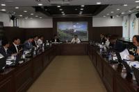 금산군 업무계회 보고회 개최 
