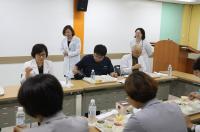 순천향대천안병원, 콩팥병 치료식 품평회 개최