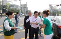 권선택 대전시장, 홍도과선교 우회 홍보