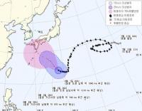 태풍 노루, 일본서 제주도쪽으로 북상중 ‘이동 경로’에 ‘관심집중’