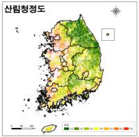 한국임업진흥원 “산림청정도 및 산촌생태마을 위치정보, 공공데이터포털 통해 공개”