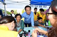 김관용 지사, 도내 27개 봉사단체와 '재능나눔봉사활동' 펼쳐
