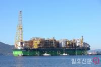 삼성重, 세계 최대 30억 달러 '에지나 FPSO' 출항