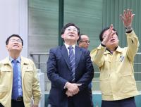 대전시의회 김경훈 의장 지진피해학교 방문