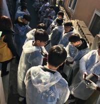 김해지구 샤프론·프론티어 봉사단, 사랑의 연탄 나눔 펼쳐
