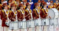 [평창동계올림픽 포토] 북한 응원단의 멋진 공연…인제서 펼쳐져 