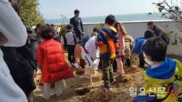 기장군 드림스타트, 힐튼 부산서 나무 심기 행사 가져