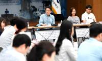 이철우 경북지사, 젊은 직원들과 '깜짝' 만남…소통 시간 가져