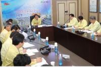 권영진 대구시장, 태풍 콩레이 대처상황 점검회의 열어