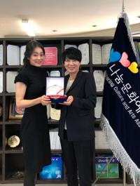 여배우 이나은, 나눔문화예술협회 홍보대사로 위촉