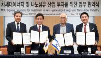 경북도- 요즈마그룹, 나노섬유·차세대에너지 산업 투자 MOU