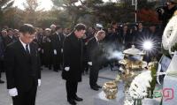 ‘민주주의 큰 산’ 故김영삼 전 대통령 기리며