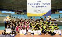 도로공사, '2018 한국도로공사·KOVO컵 유소년배구대회' 성료
