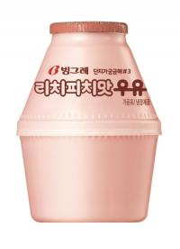 빙그레, ‘오디맛우유’ ‘귤맛우유’에 이어 세상에 없던 우유 ‘리치피치맛우유’ 출시