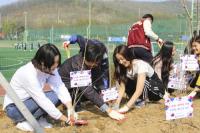 계명문화대 "3·1운동 100주년 기념 무궁화 100그루 심어"