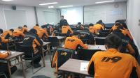 울진해경, 경북 소방본부 직원 대상 조정면허 출장시험 실시