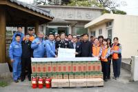 포항제철소, 자매마을 기초소방시설 기증