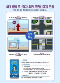 [경주시정] '4대 불법 주정차 근절 주민신고제' 시행 外