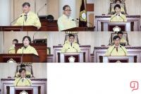 고양시의회, 김서현·김완규·손동숙·김덕심·문재호·이홍규·김수환 의원 시정질문 나서