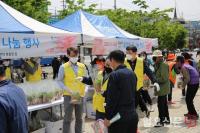  인천도시공사·인천시·LH, 코로나19 극복 '희망의 꽃 나눔' 행사 펼쳐