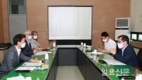김종천 과천시장, 홍정기 환경부 차관 만나 환경기초시설 현안 논의