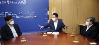 인천경제청, 박남춘 인천시장·서승환 연대총장 만나 송도세브란스병원 건립 등 현안 논의