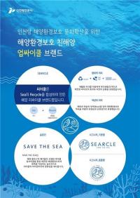 인천항만공사, 해양환경 브랜드 'SEARCLE(씨어클)' 제작...자원순환에 두 팔 걷어
