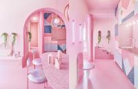 12가지 핑크 속에 빠진 아파트