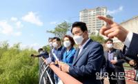 백군기 시장 “기흥호수 수질개선 위해 하수처리시설 증량 등 지원 필요”