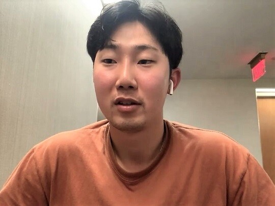 뉴욕 양키스 산하 트리플A 팀에서 활약 중인 박효준과 화상 인터뷰를 진행했다. 사진=이영미 기자