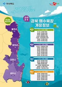 경북 도내 '해수욕장' 이달 9일부터 개장 