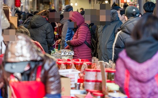 서울의 한 전통시장 전경. 사진=일요신문DB