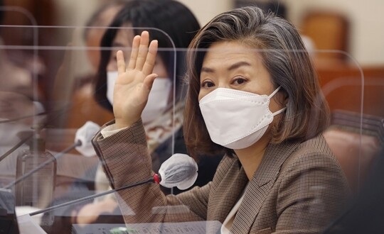 지난해 10월 서울 여의도 국회에서 열린 국정감사에 참석한 양이원영 의원. 사진=이종현 기자