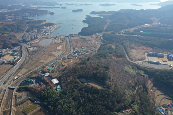 고성 만림산 토성