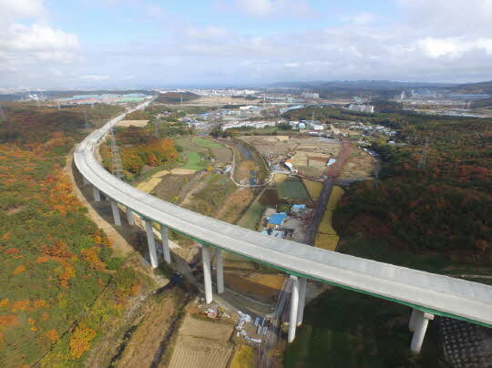 울산~포항 고속도로 &lt;포항시 제공&gt;